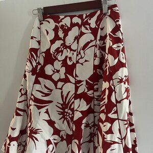 Ann Taylor Size 00 Petite Silk Skirt - NWT